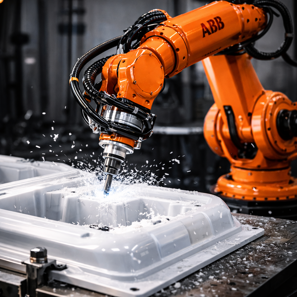 Proceso de termoformado plástico