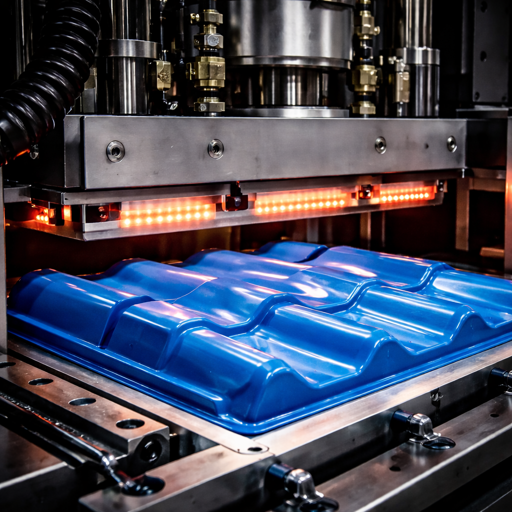 Línea de termoformado